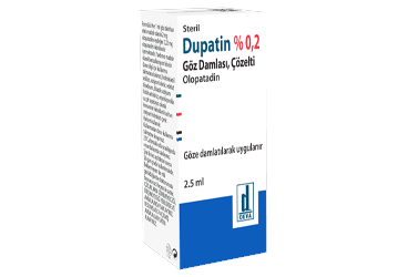 DUPATIN %0,2 STERIL OFTALMIK COZELTI (2,5 ML)